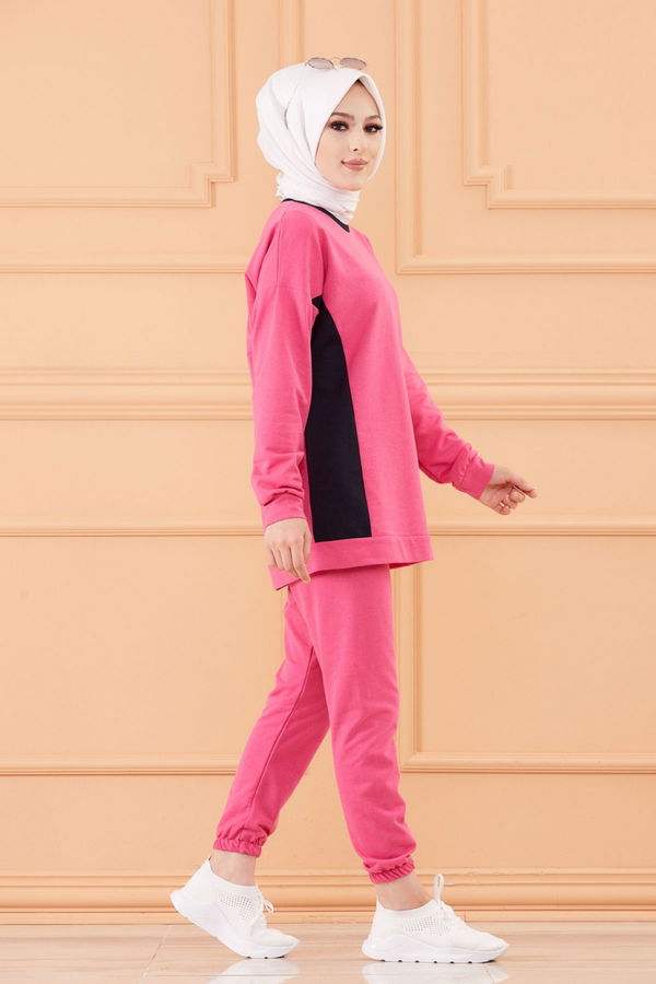 TUNIK PANTOLON Fuşya - 8792