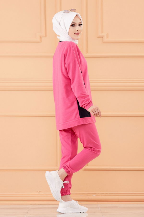 TUNIK PANTOLON Fuşya - 8792