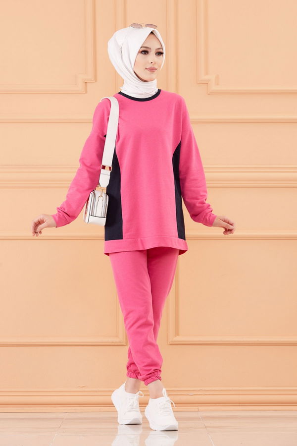 TUNIK PANTOLON Fuşya - 8792