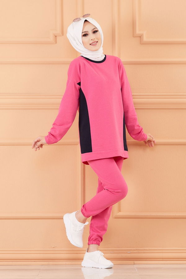 TUNIK PANTOLON Fuşya - 8792
