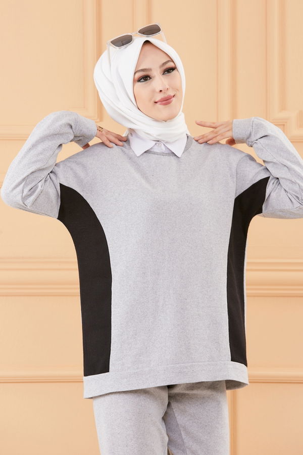 TUNIK PANTOLON Gri - 8792 GRİ