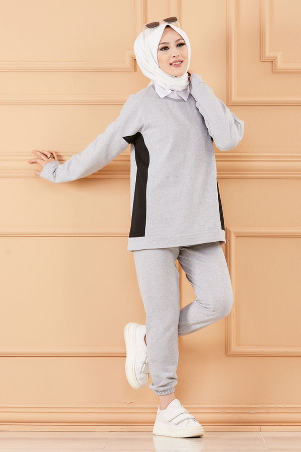 TUNIK PANTOLON Gri - 8792 GRİ