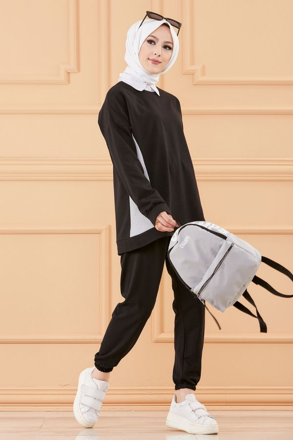 TUNIK PANTOLON Siyah - 8792