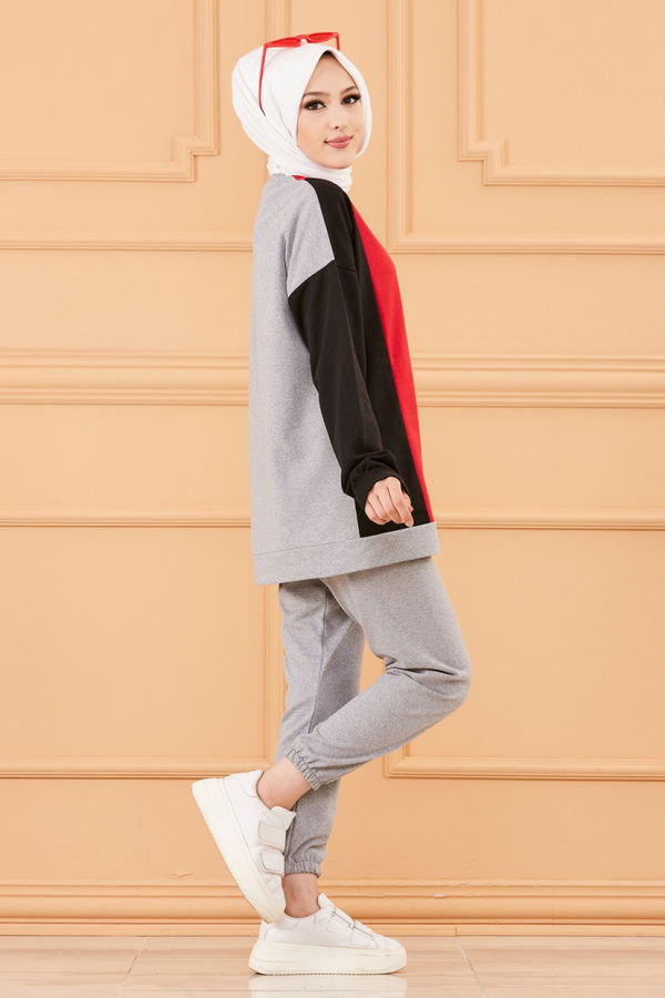 TUNIK PANTOLON Gri - 8794