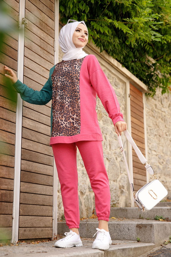 TUNIK PANTOLON Fuşya - 8795 FUŞYA