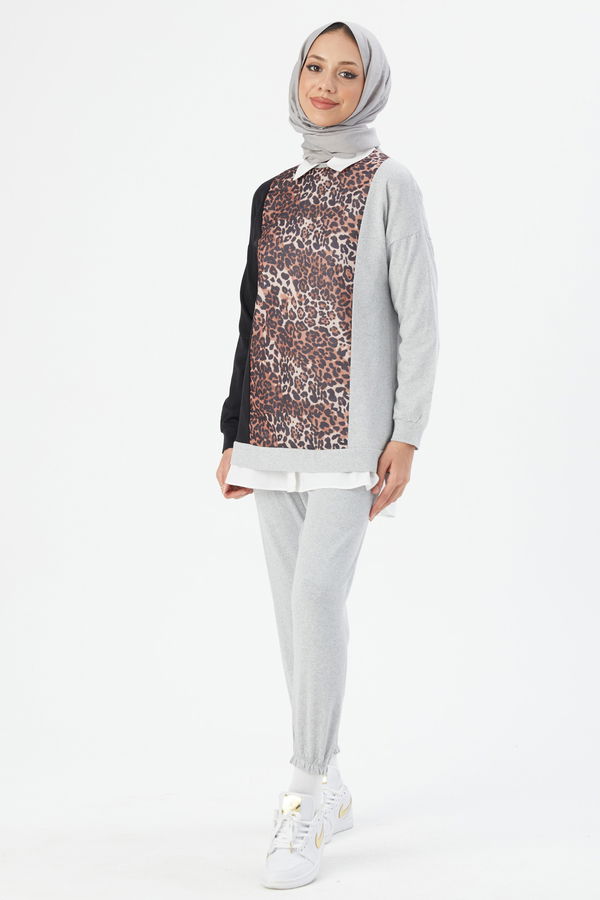 TUNIK PANTOLON Gri - 8795