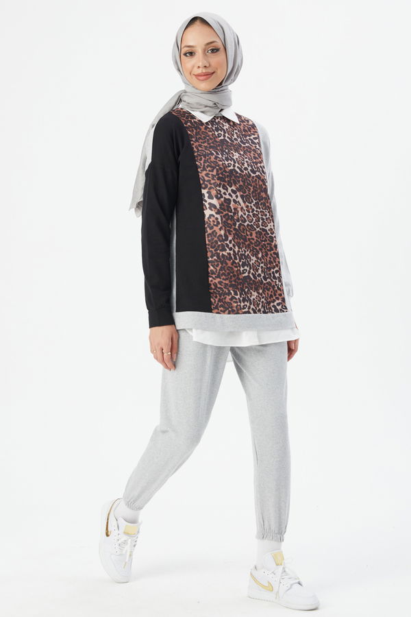TUNIK PANTOLON Gri - 8795
