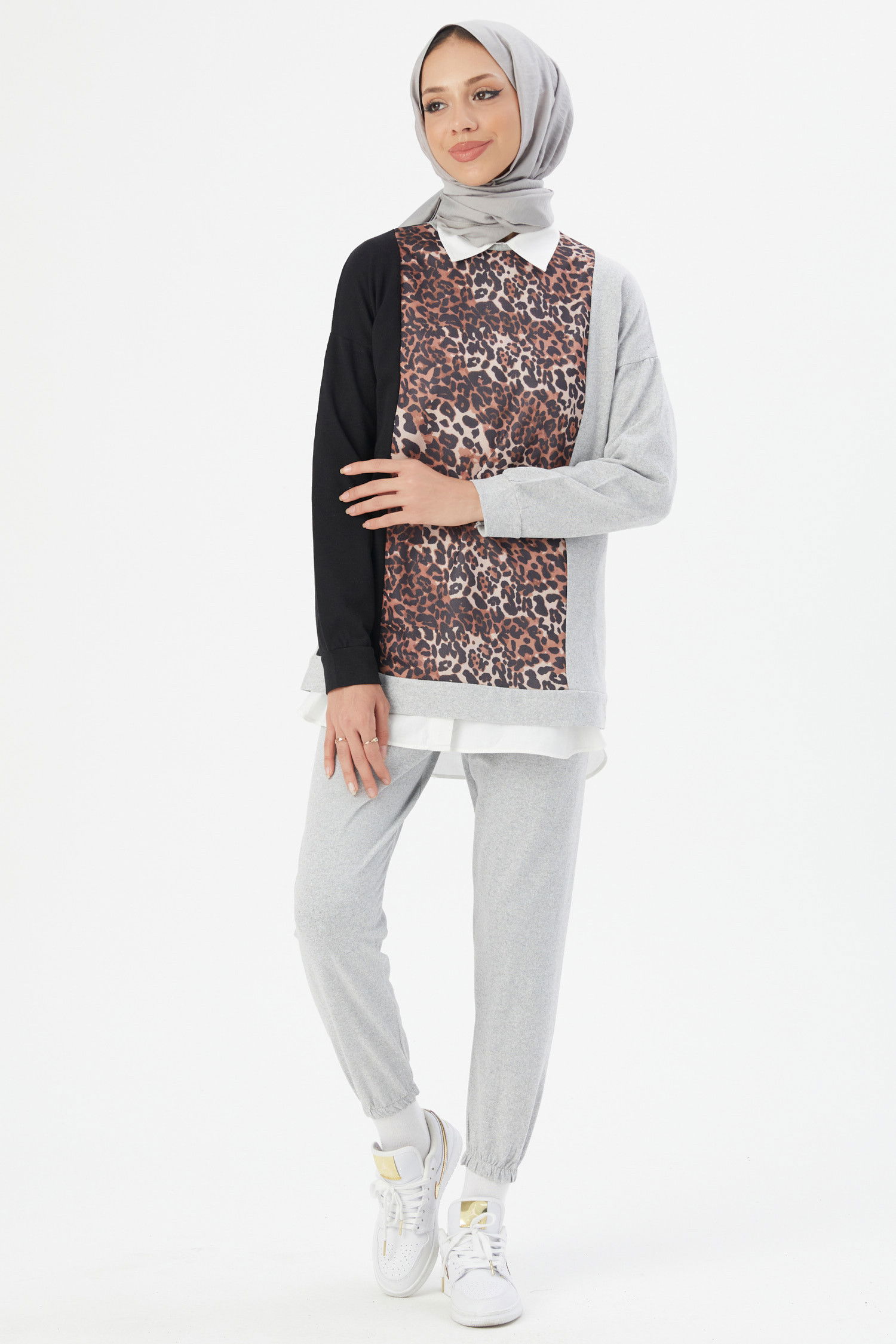 TUNIK PANTOLON Gri - 8795
