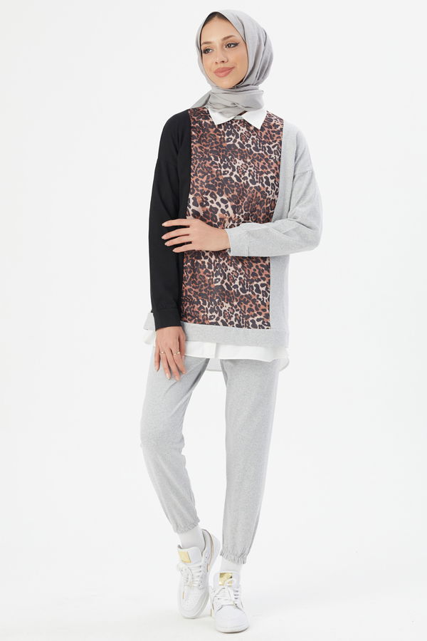 TUNIK PANTOLON Gri - 8795