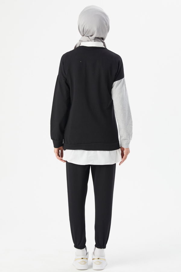 TUNIK PANTOLON Siyah - 8795 SİYAH