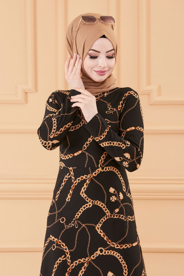 ELBISE Siyah - 8808 SİYAH