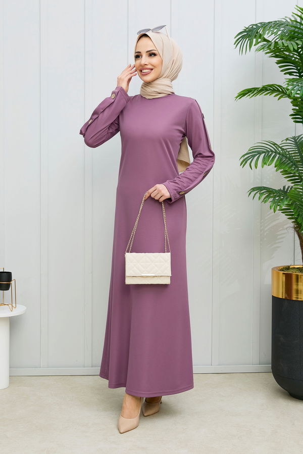 Elbise Lila - 11360
