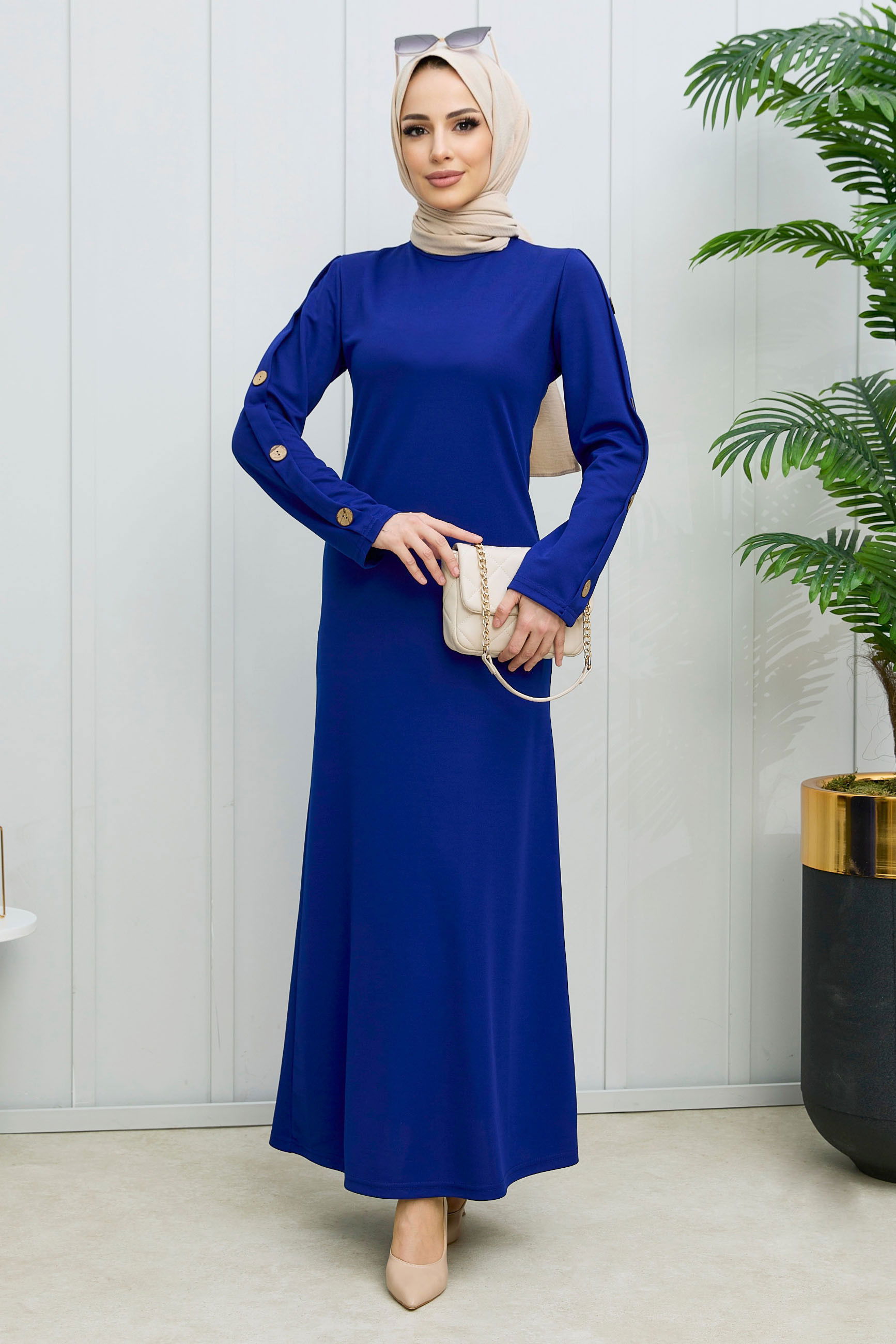 Elbise Mavi - 11360 MAVİ