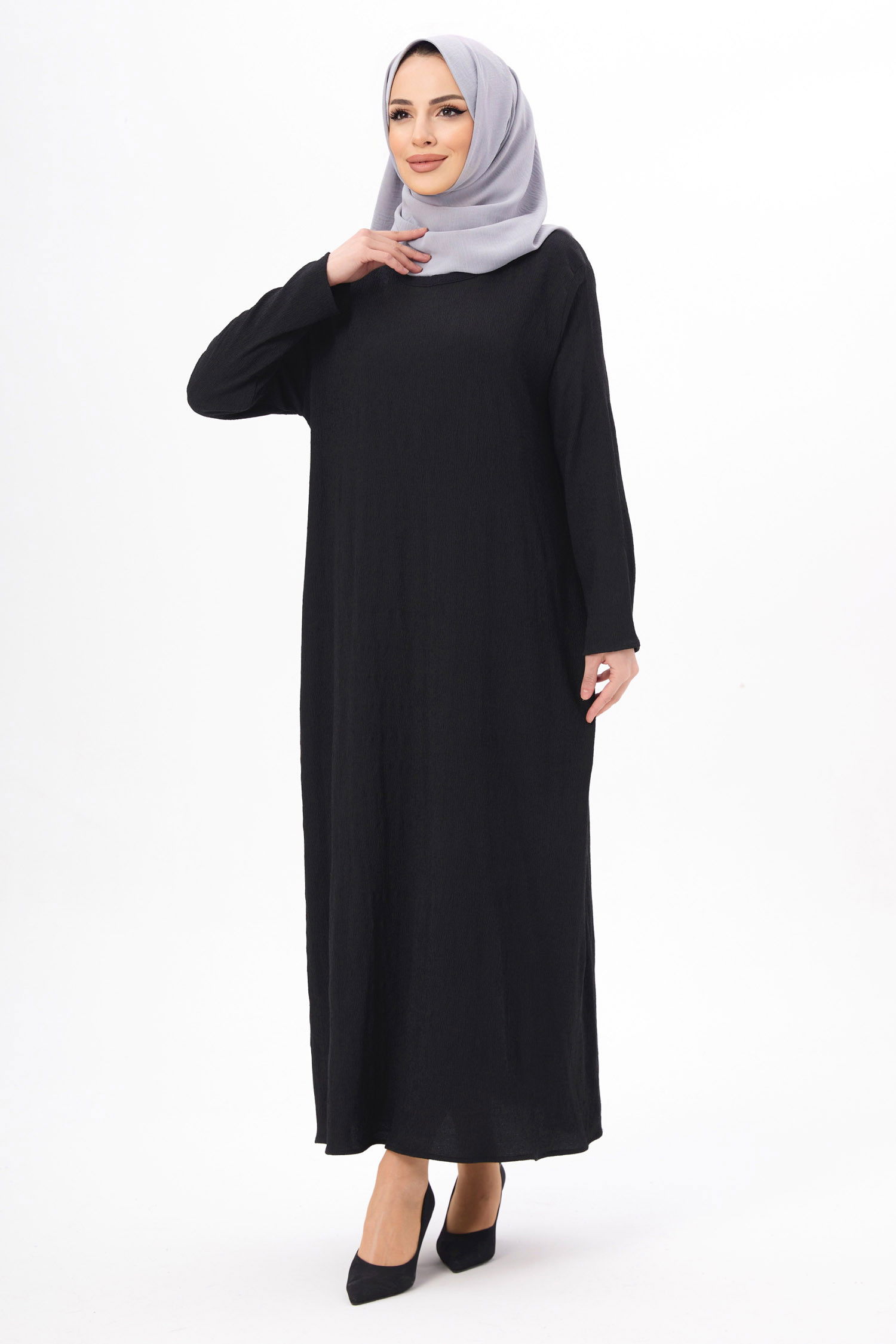Elbise Siyah - 22049 SİYAH