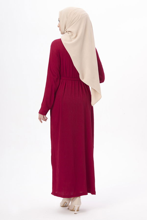 Namaz Elbisesi Bordo - 22048 BORDO