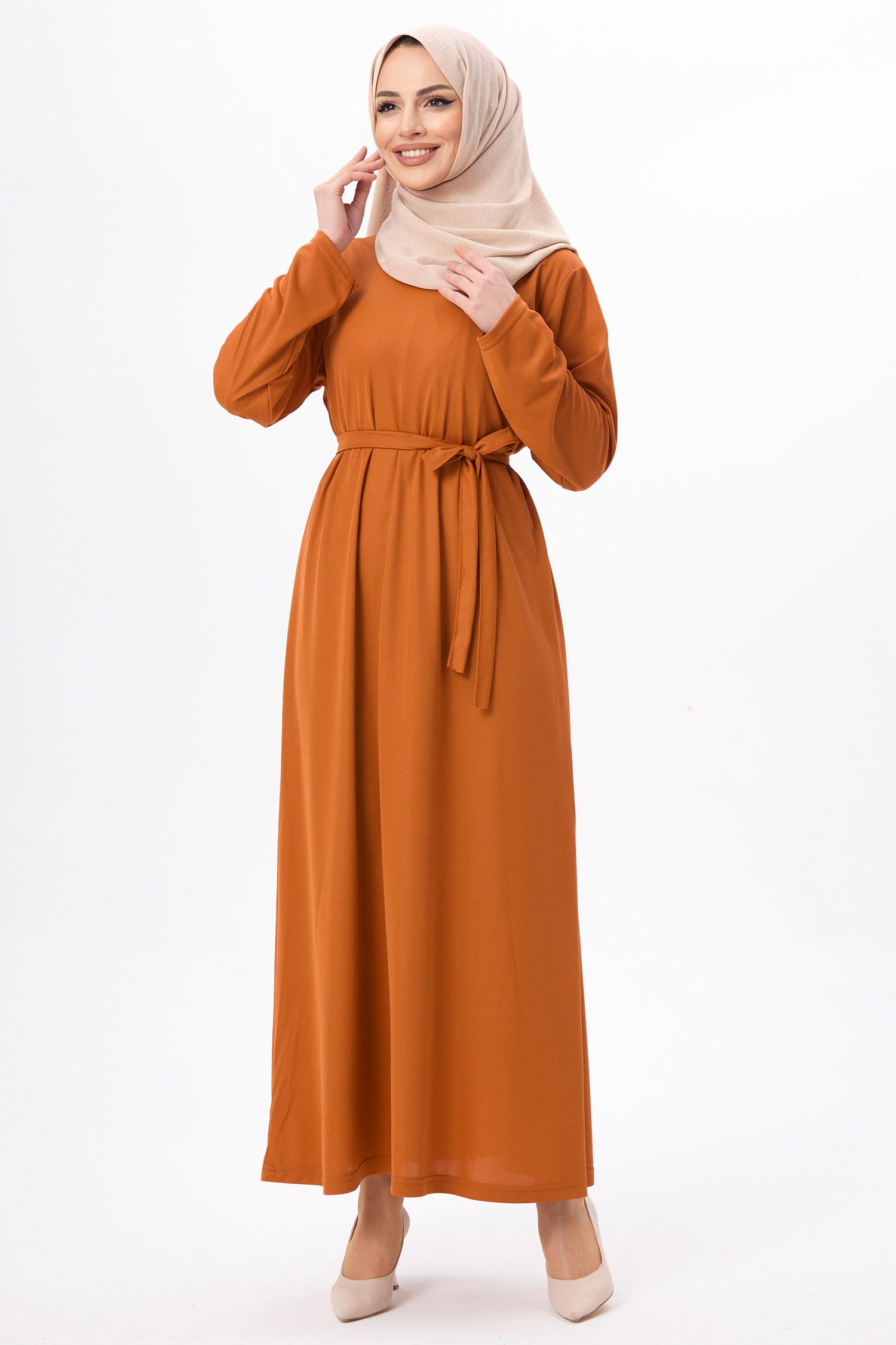 Namaz Elbisesi Kiremit - 22048 KİREMİT