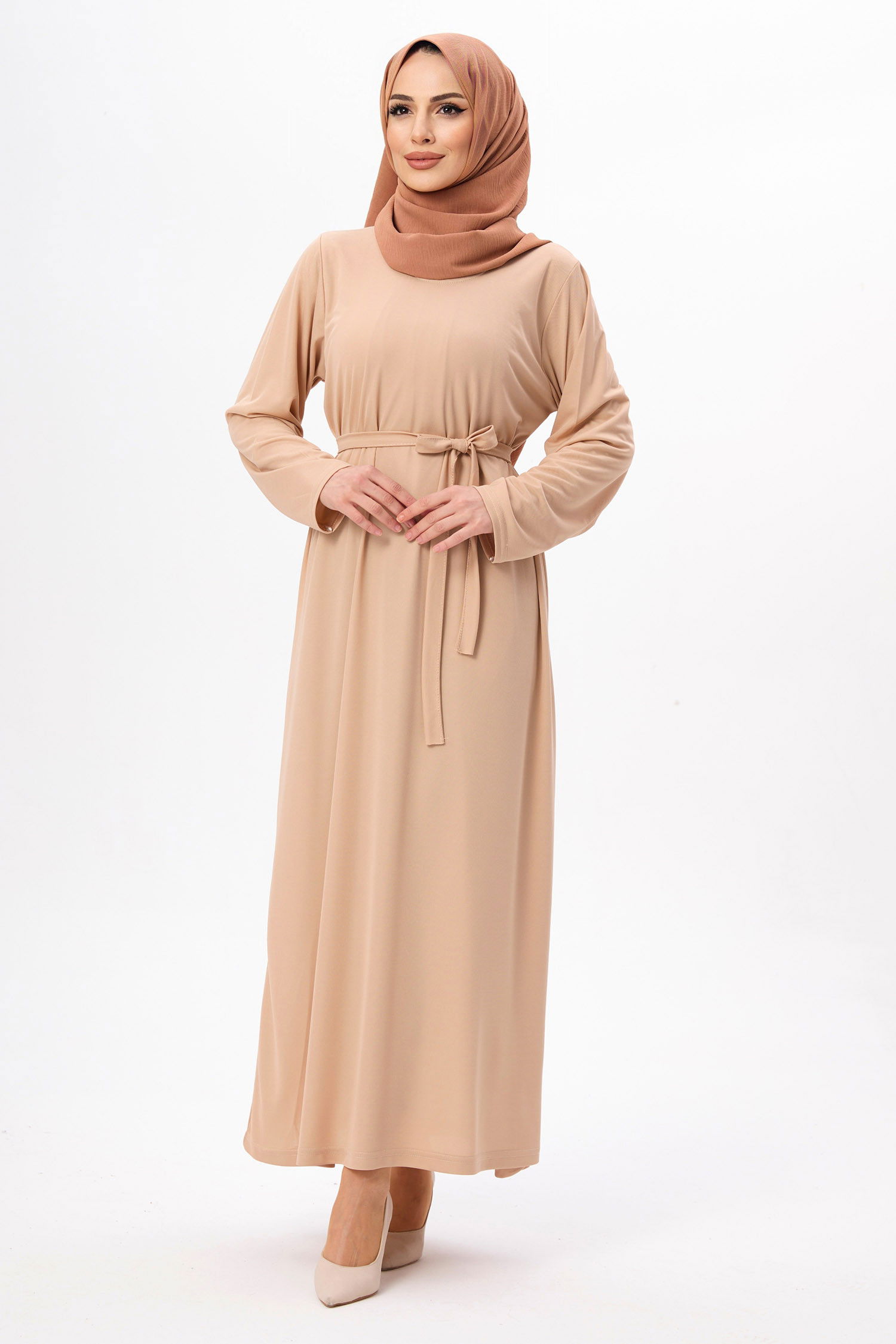 Namaz Elbisesi Bej - 22048 BEJ