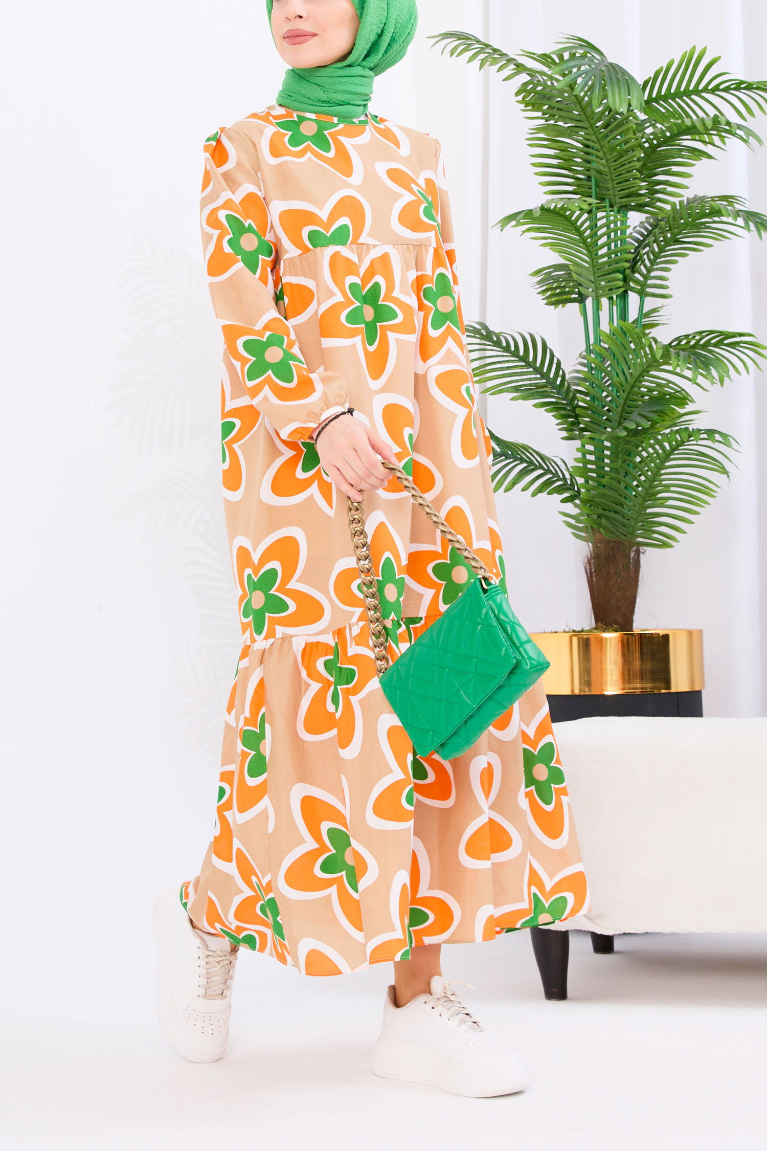 Elbise Bej - 22072 BEJ