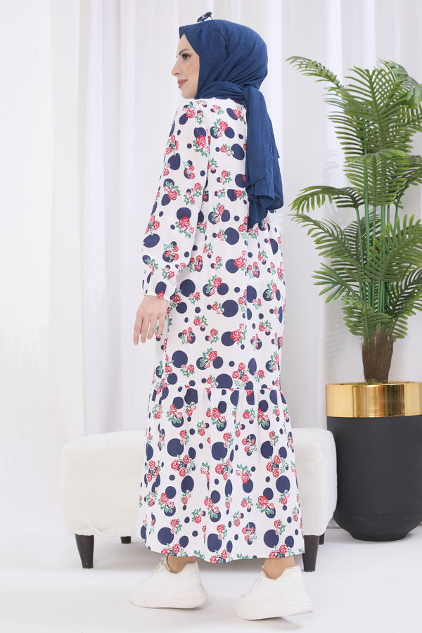 Elbise Lacivert - 22073 LACİVERT