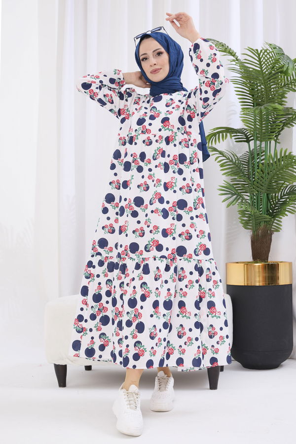 Elbise Lacivert - 22073 LACİVERT
