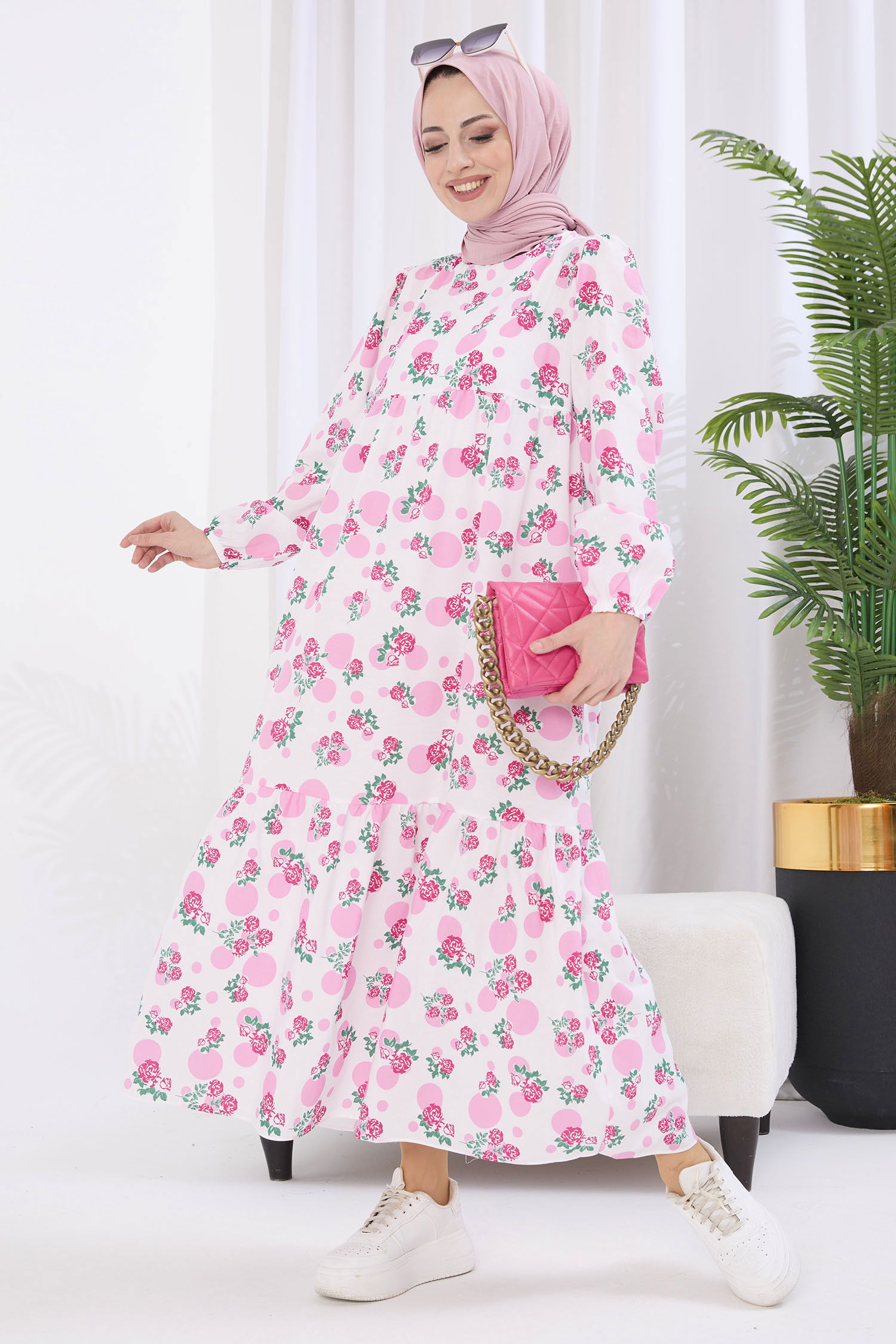 Elbise Pembe - 22073 PEMBE