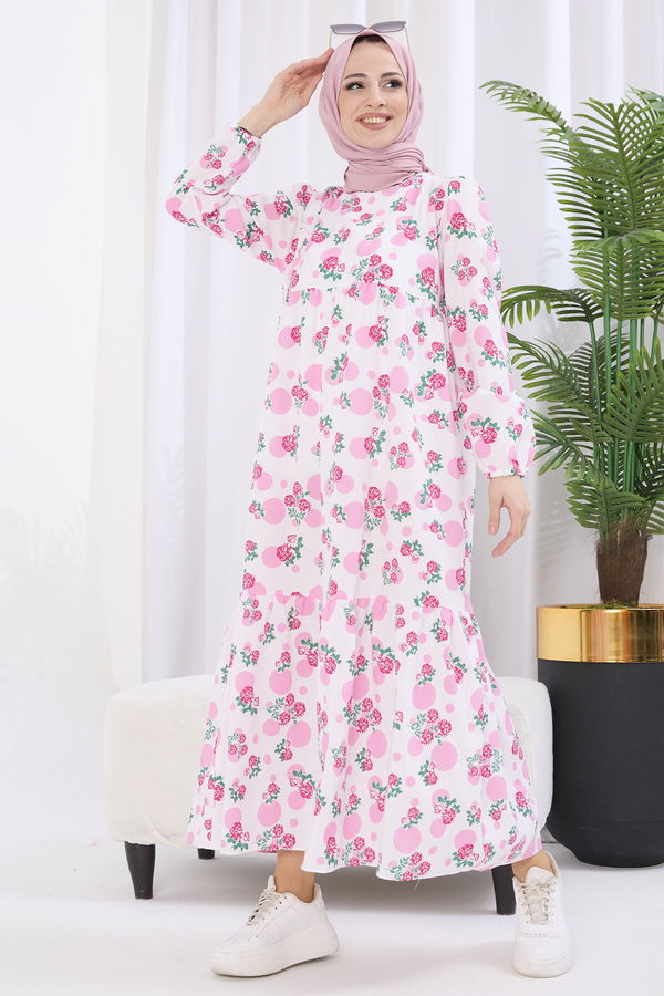 Elbise Pembe - 22073 PEMBE