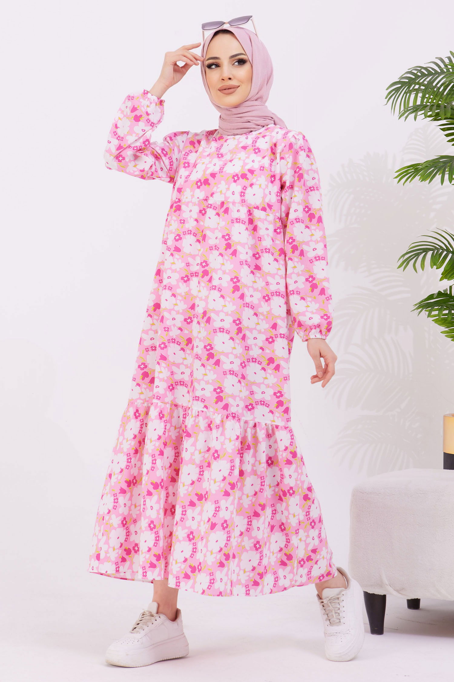 Elbise Pembe - 22071 PEMBE
