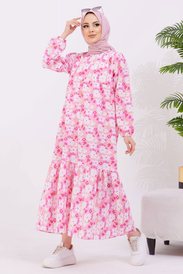 Elbise Pembe - 22071 PEMBE
