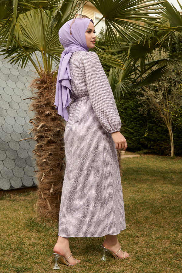 Elbise Lila - 22159 LİLA