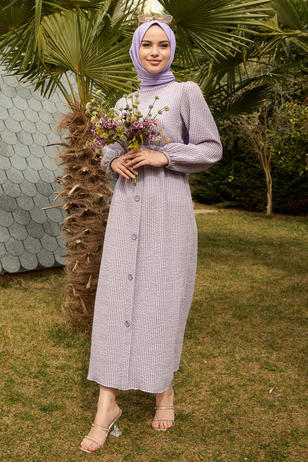 Elbise Lila - 22159 LİLA
