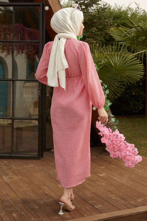 Elbise Pembe - 22159 PEMBE