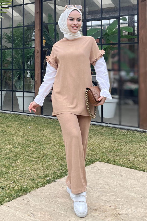 Tunik Pantolon Vizon - 11454