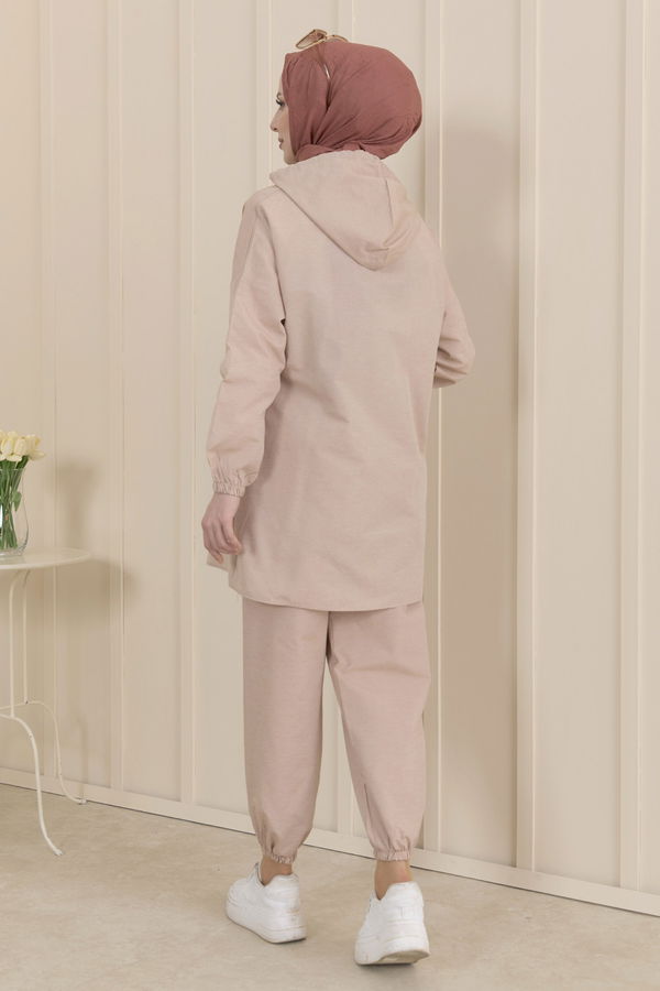 Tunik Pantolon Bej - 11424 BEJ