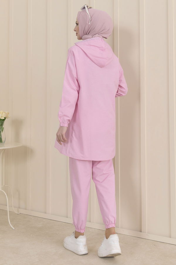 Tunik Pantolon Pembe - 11424 PEMBE