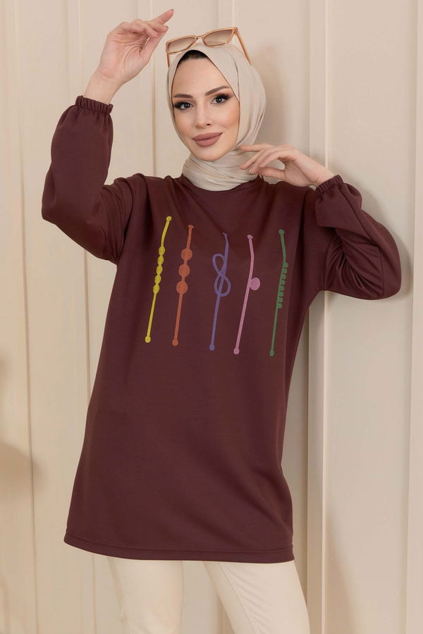 Tunik Kahverengi - 11412