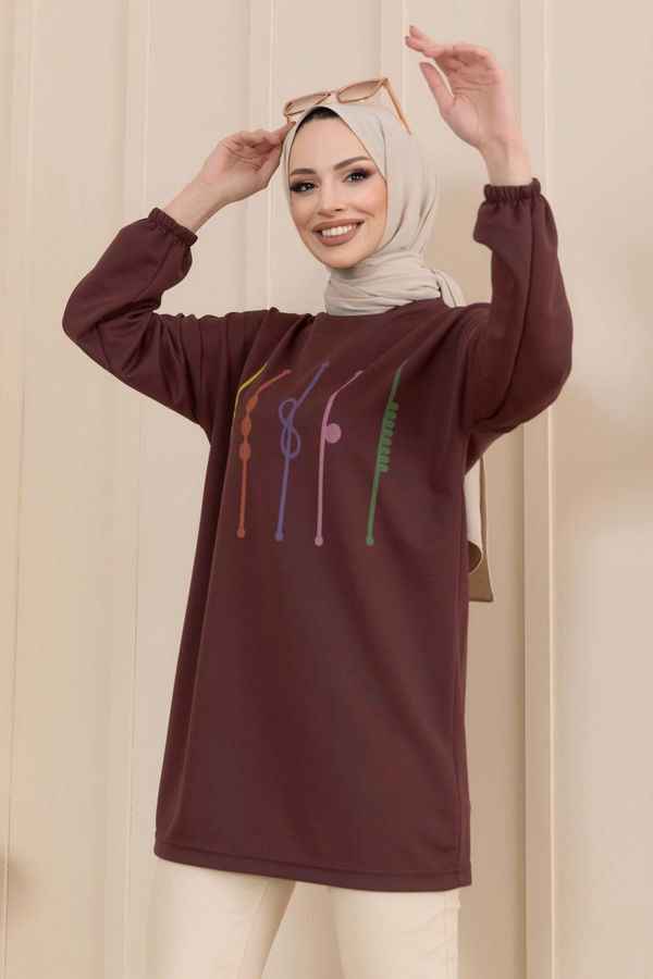 Tunik Kahverengi - 11412
