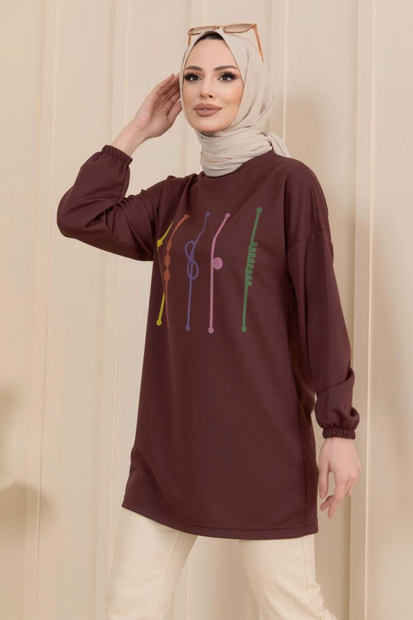 Tunik Kahverengi - 11412