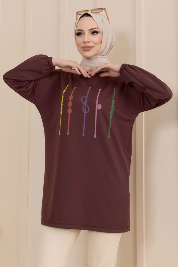 Tunik Kahverengi - 11412