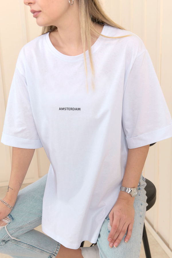 T-shirt Beyaz - 22236