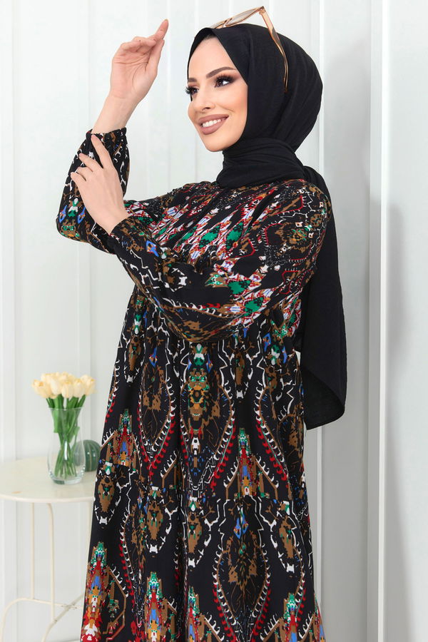 Elbise Siyah - 22256