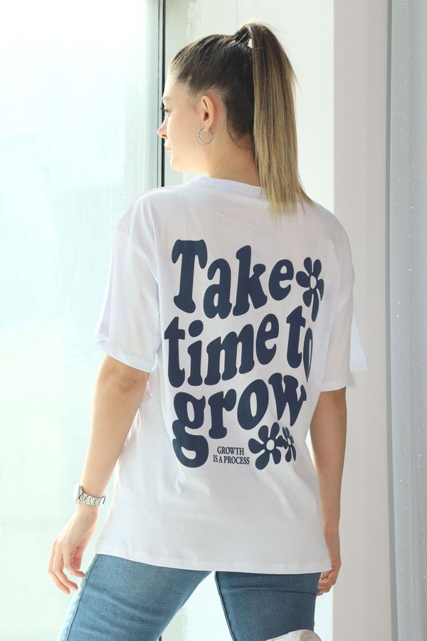 T-Shirt Beyaz - 22312