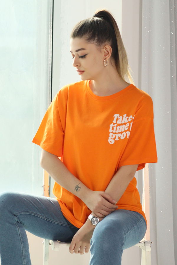T-Shirt Turuncu - 22312