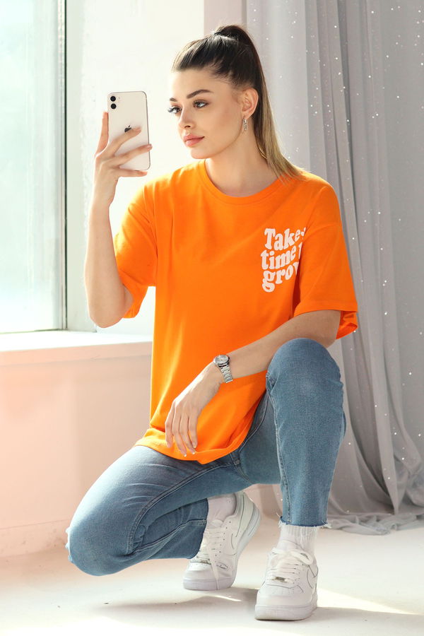 T-Shirt Turuncu - 22312