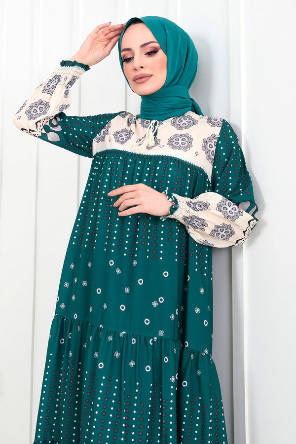 Elbise Yeşil - 22289