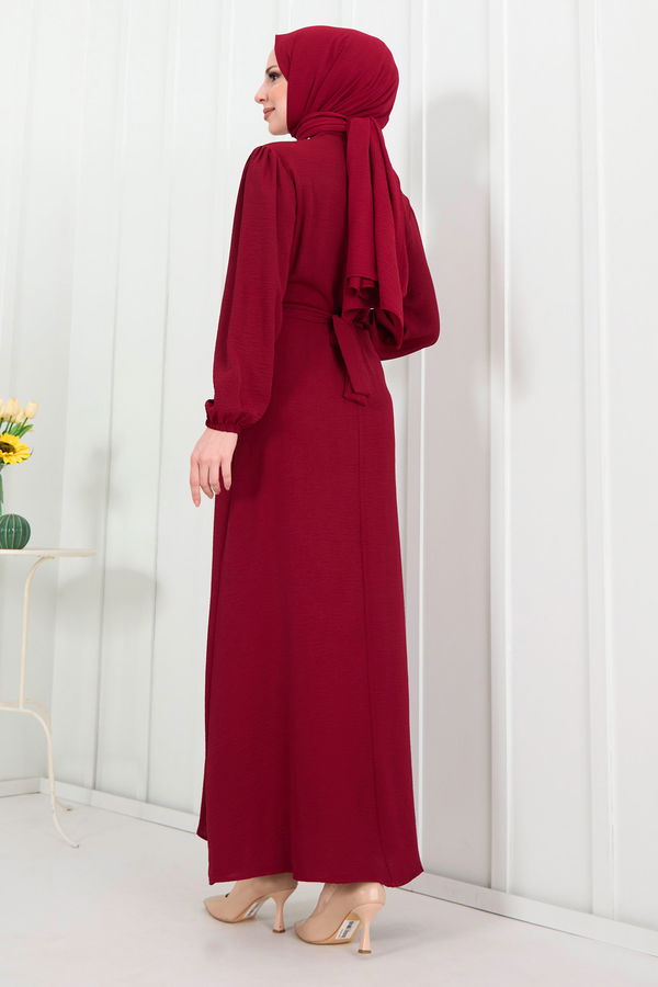 Elbise Bordo - 22304 BORDO