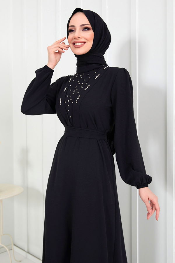 Elbise Siyah - 22304