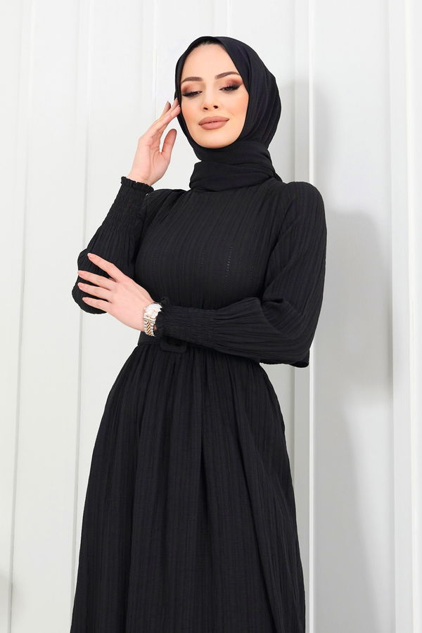 Elbise Siyah - 22309 SİYAH