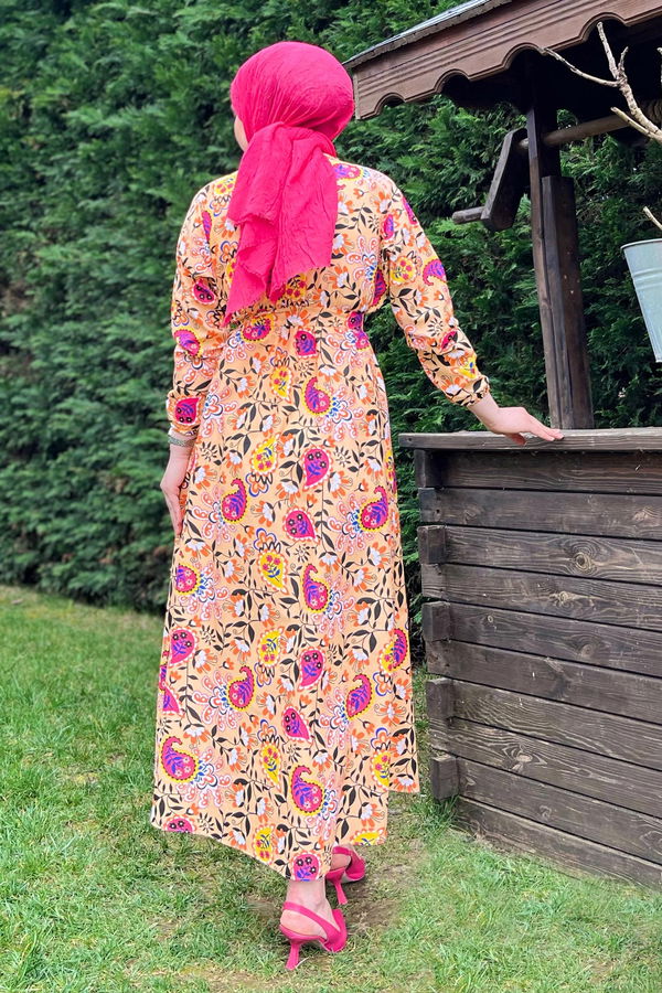 Elbise Sarı - 22363