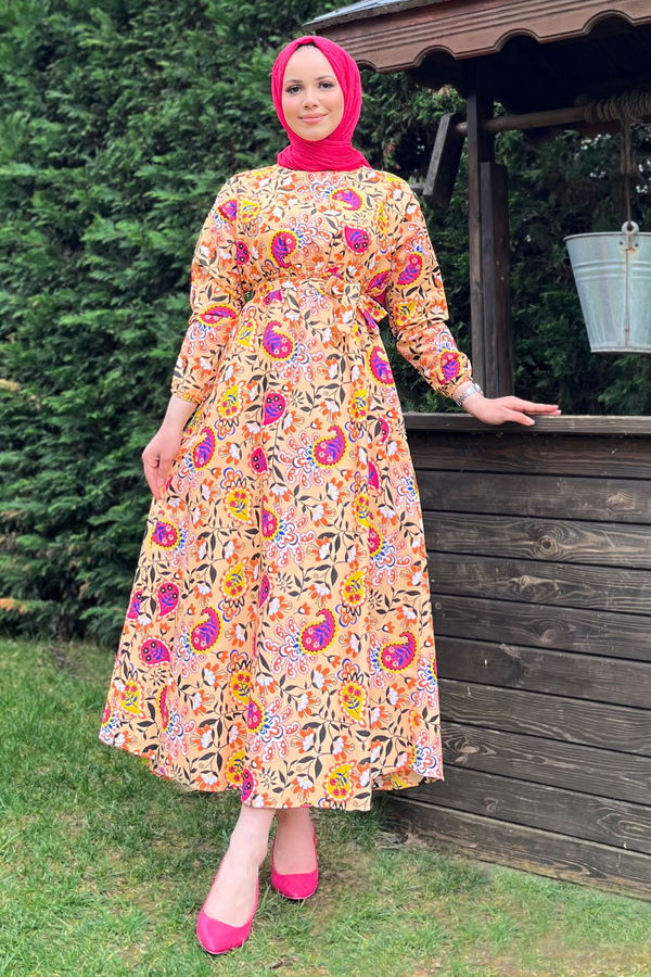 Elbise Sarı - 22363