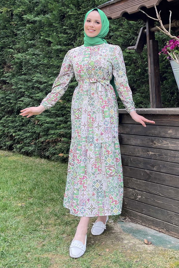 Elbise Yeşil - 22360